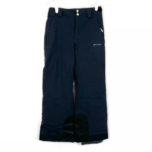 Spyder Kids Black Snow Pants